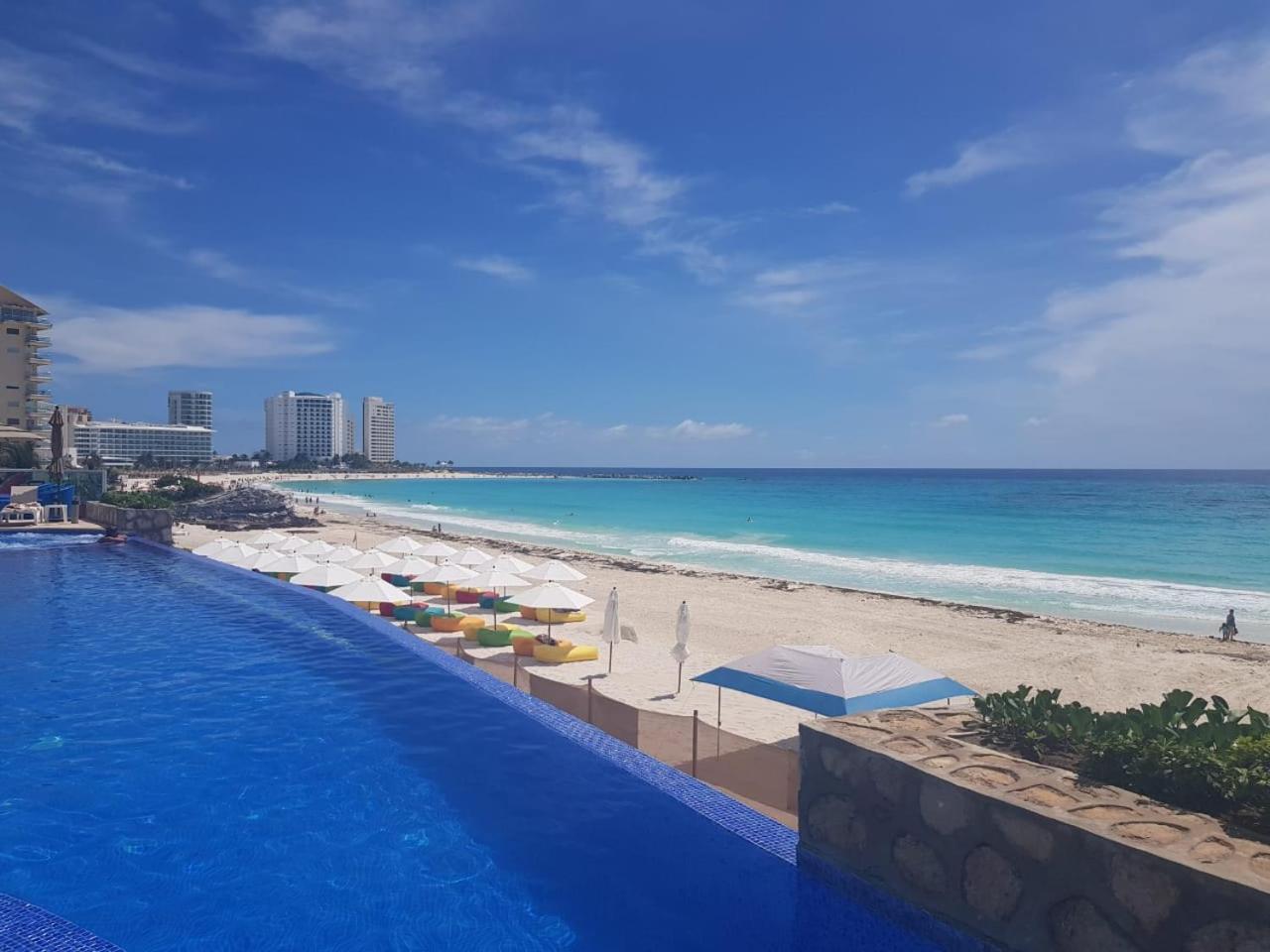 Cozy And Modern Apartment Cancún Exterior foto