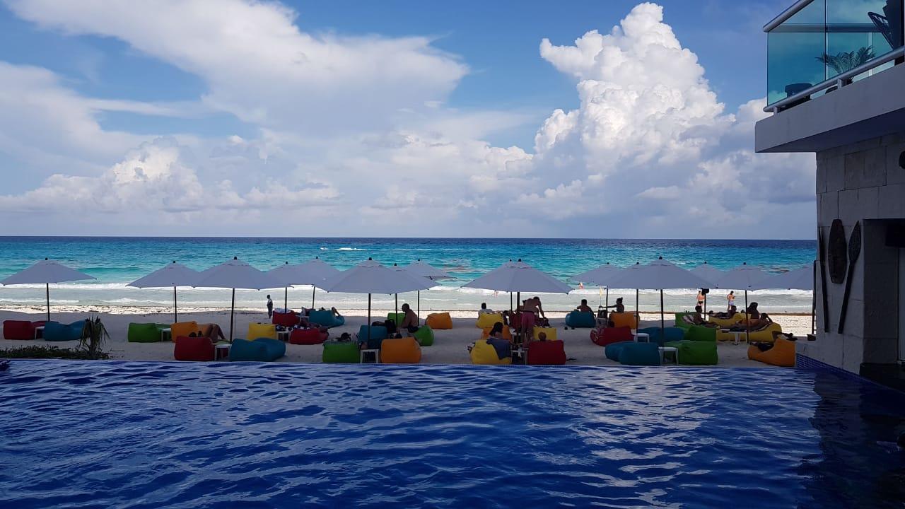 Cozy And Modern Apartment Cancún Exterior foto